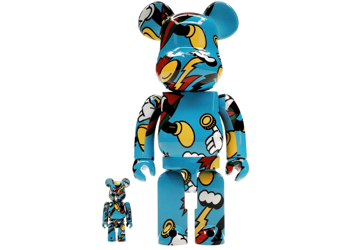 Bearbrick Grafflex 100% & 400% Set-1