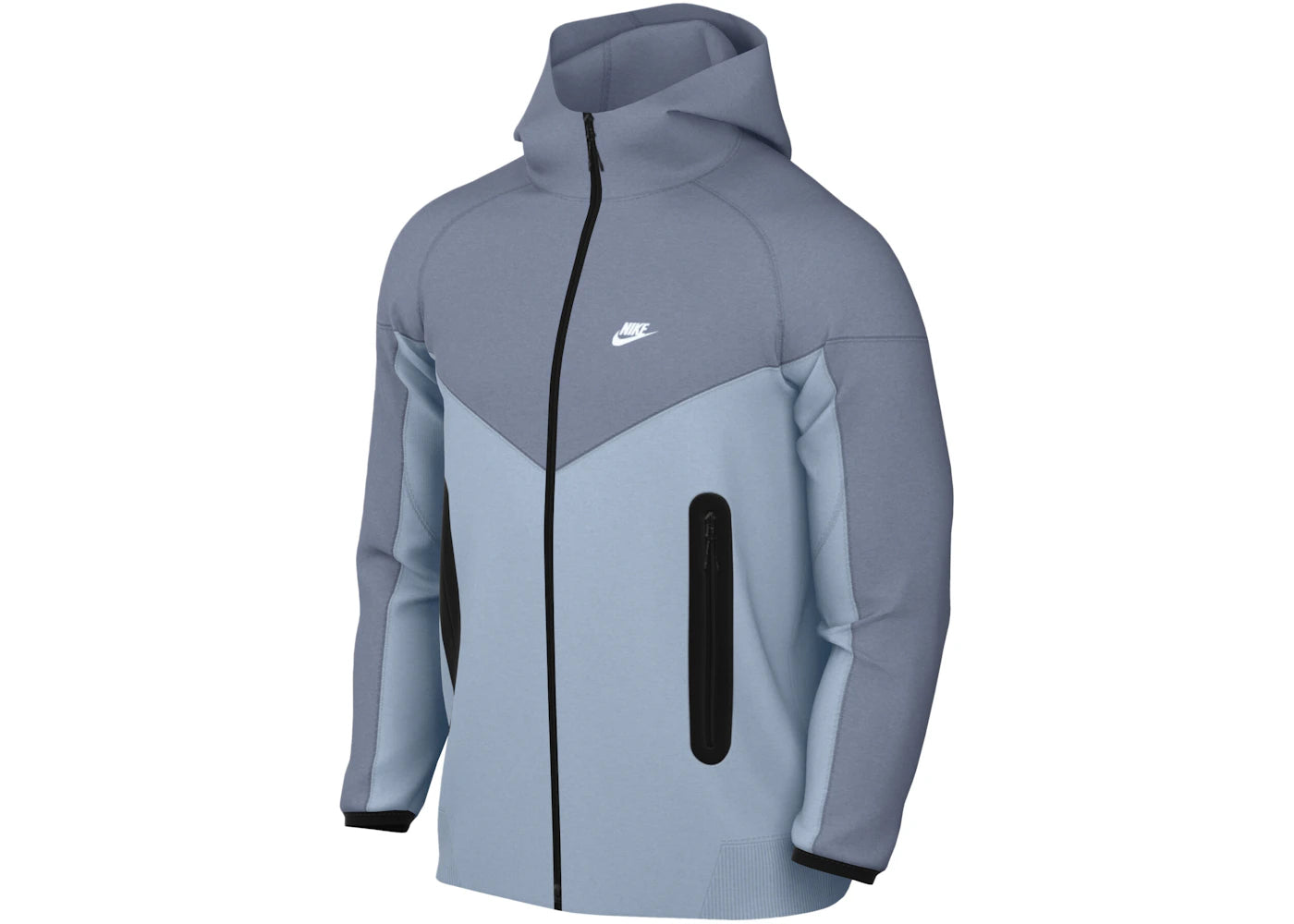Nike Sportswear Tech Fleece Windrunner Full-Zip Hoodie Light Armory Blue -1