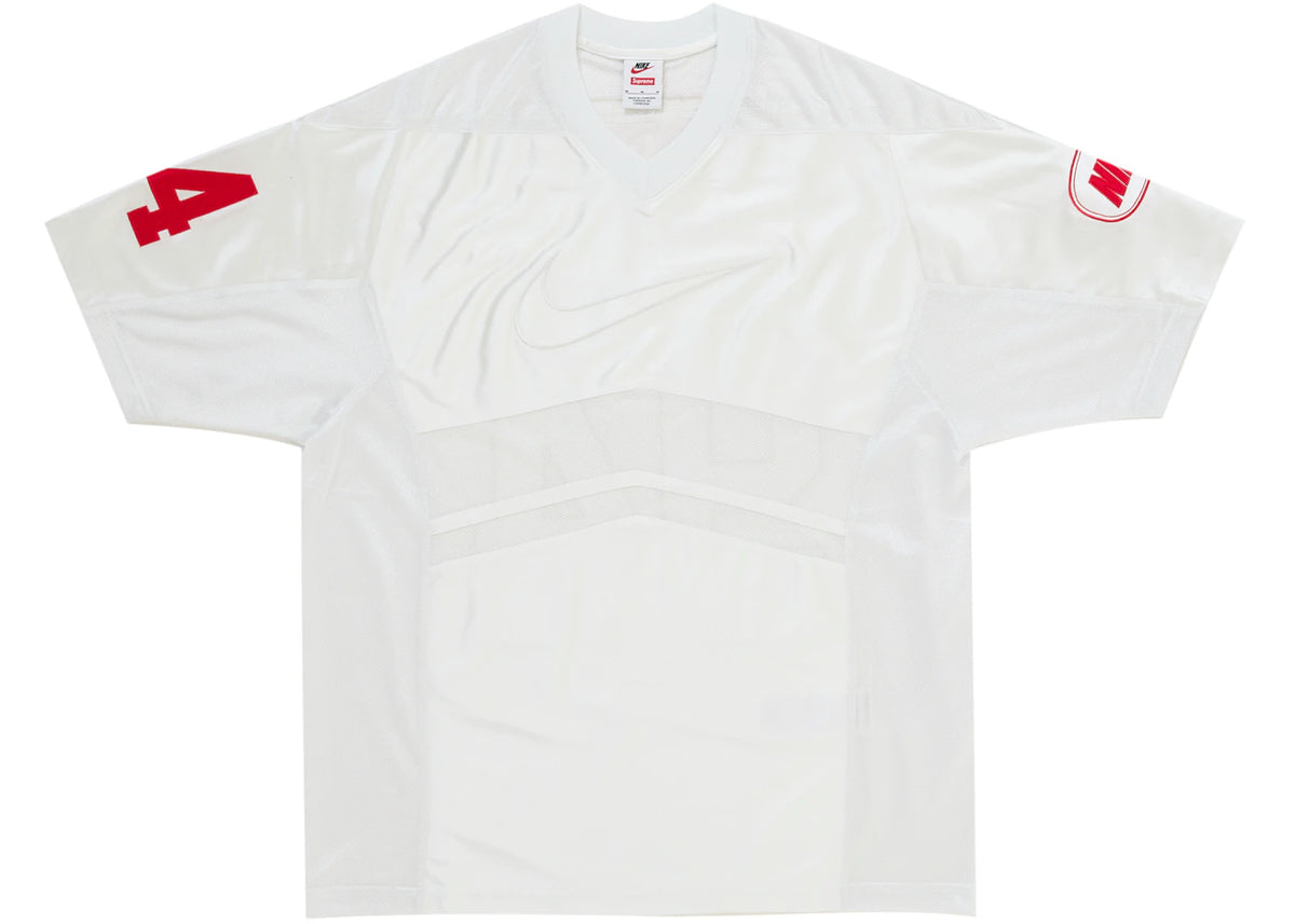 Supreme Nike Football Jersey White -1