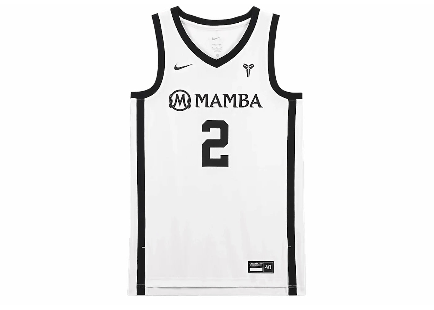 Nike Gigi Bryant Mambacita Basketball Jersey White -1