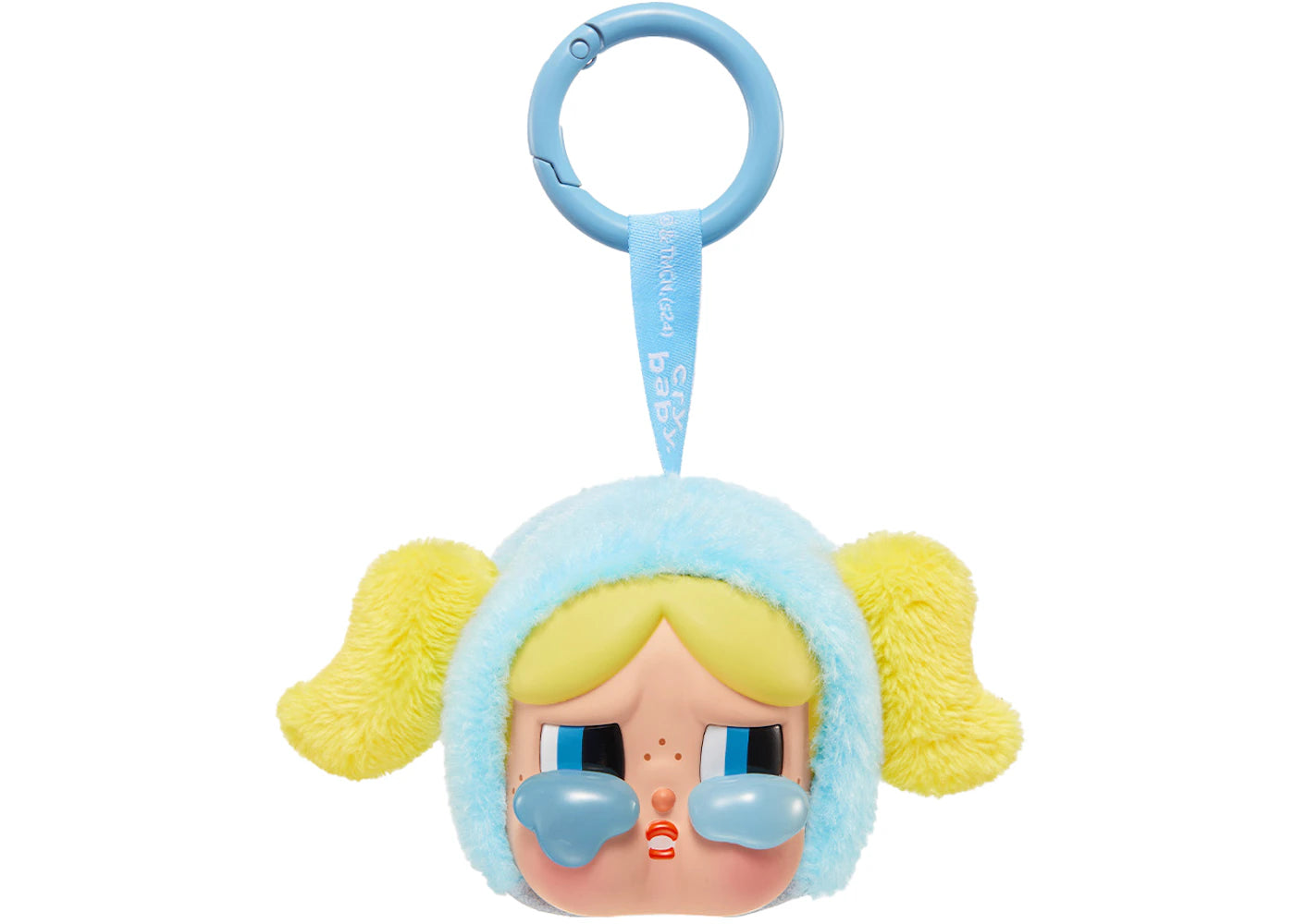 Pop Mart CRYBABY x Powerpuff Girls Series Bubbles Vinyl Face Plush -1
