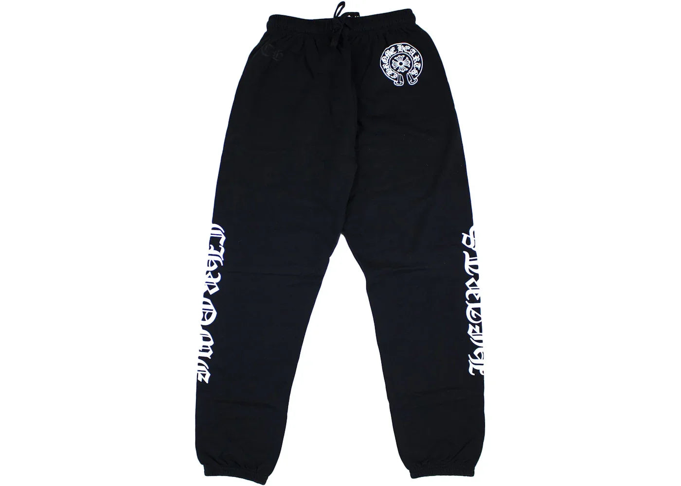 Chrome Hearts Horse Shoe Logo Sweatpants Black -1