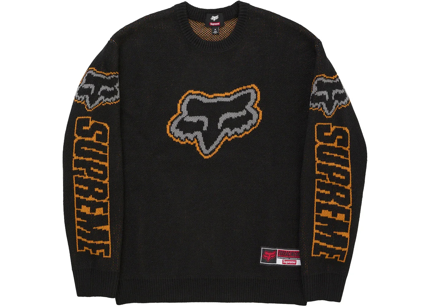 Supreme Fox Racing Sweater Black -1