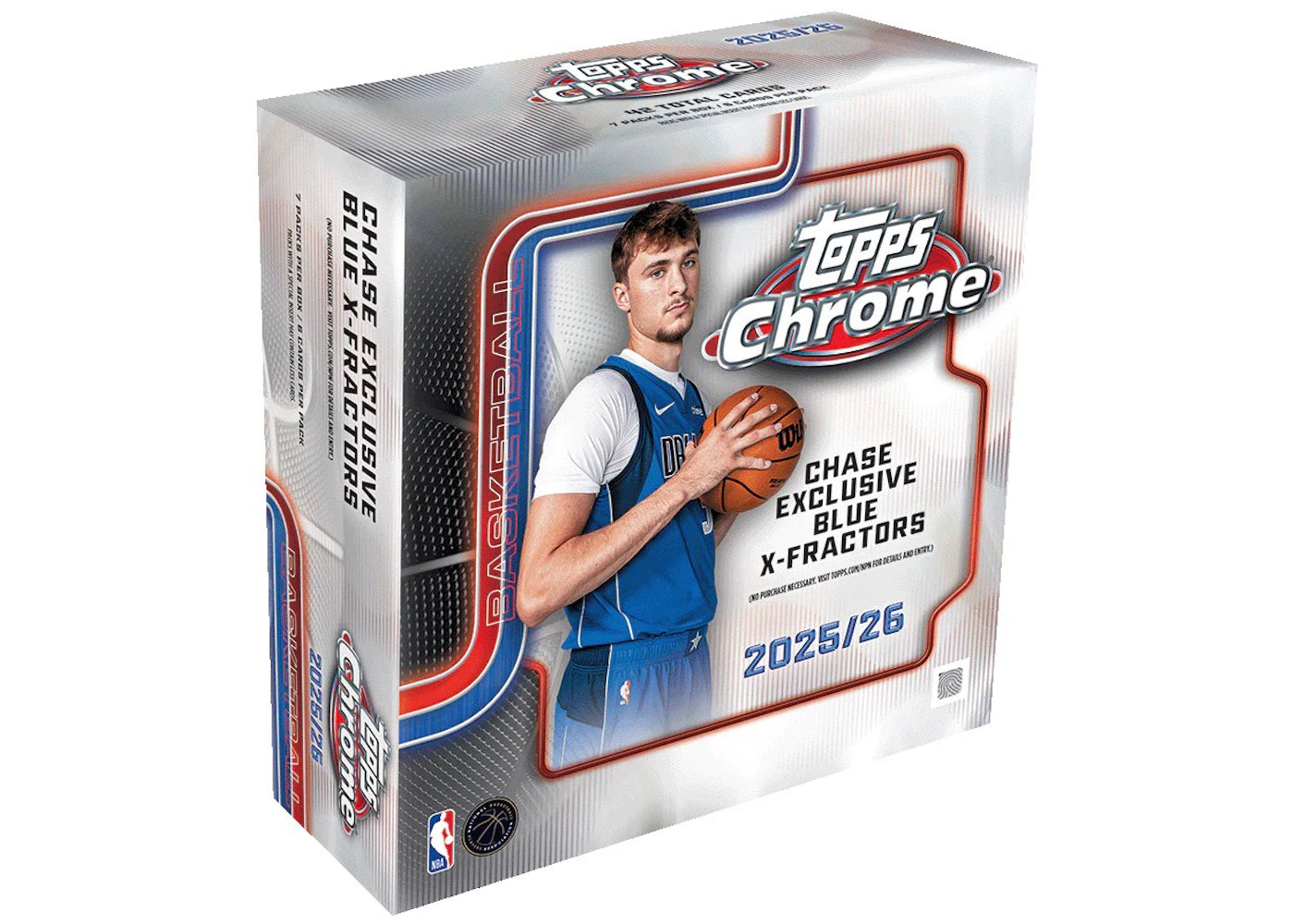 2025-26 Topps Chrome Basketball Mega Box -1