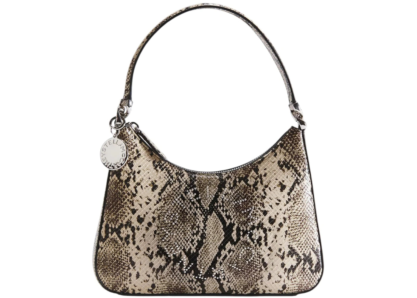 H&M x Stella McCartney Women's Snakeskin-Print Handbag Beige -1
