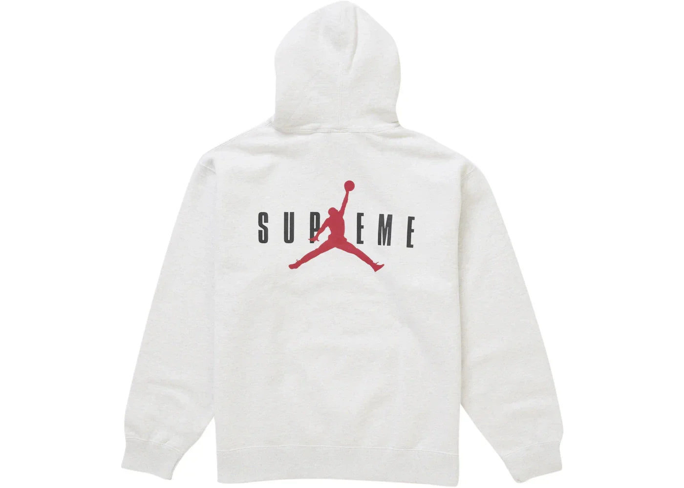Supreme Jordan Hooded Sweatshirt (FW24) Ash Grey -1