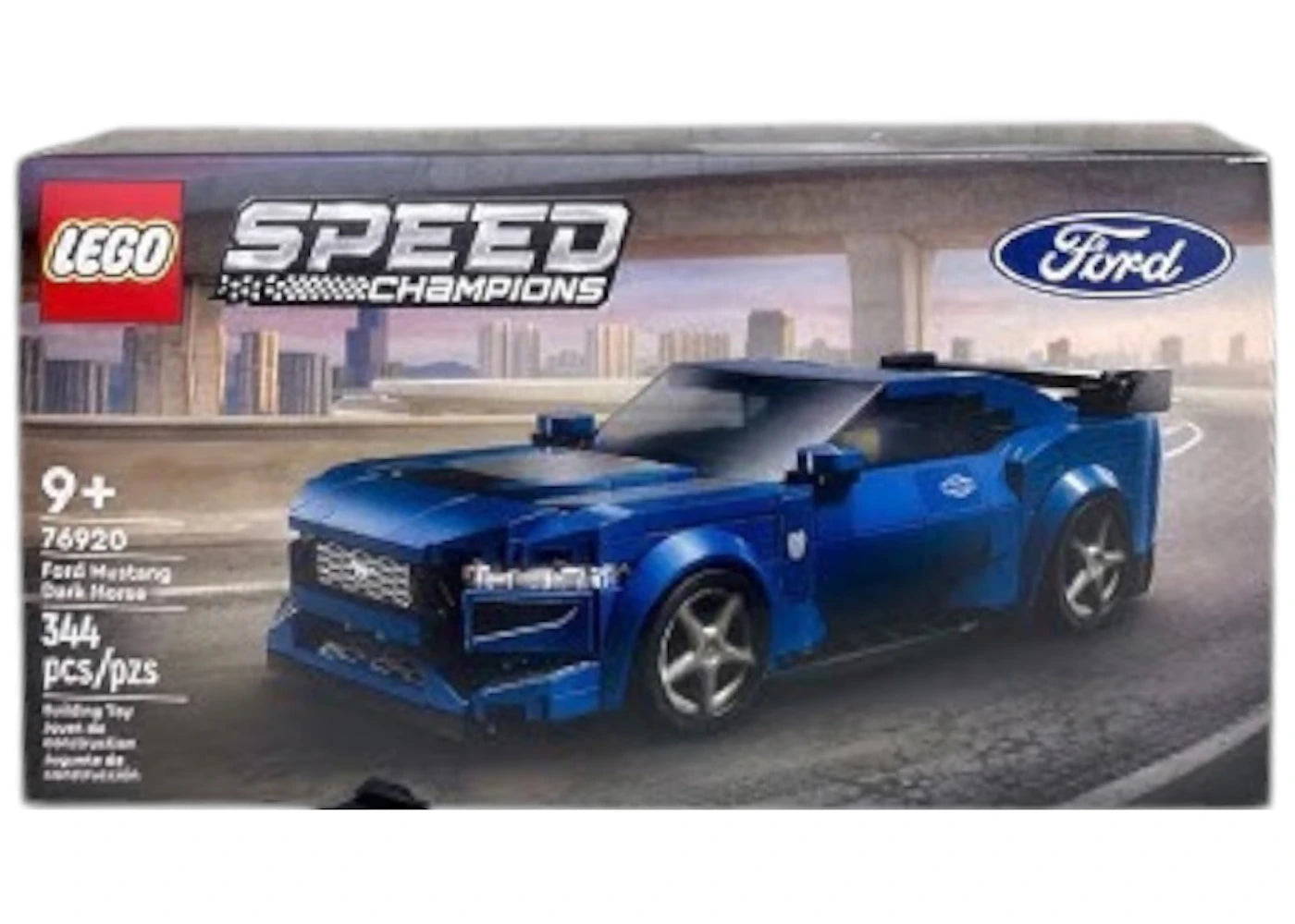 LEGO Speed Champions Ford Mustang Dark Horse Sports Car Set 76920 -1
