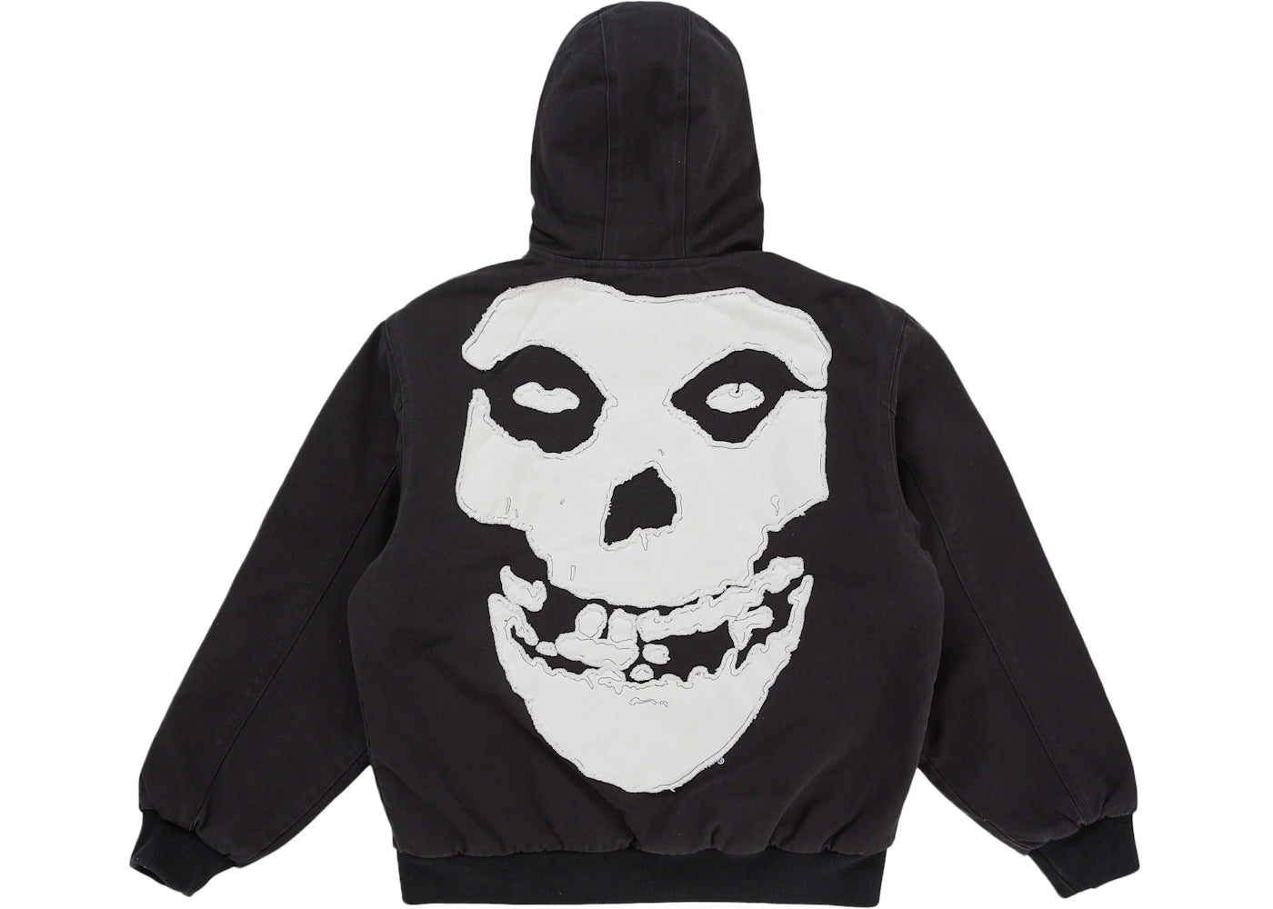Supreme The Misfits Hooded Work Jacket Black -1