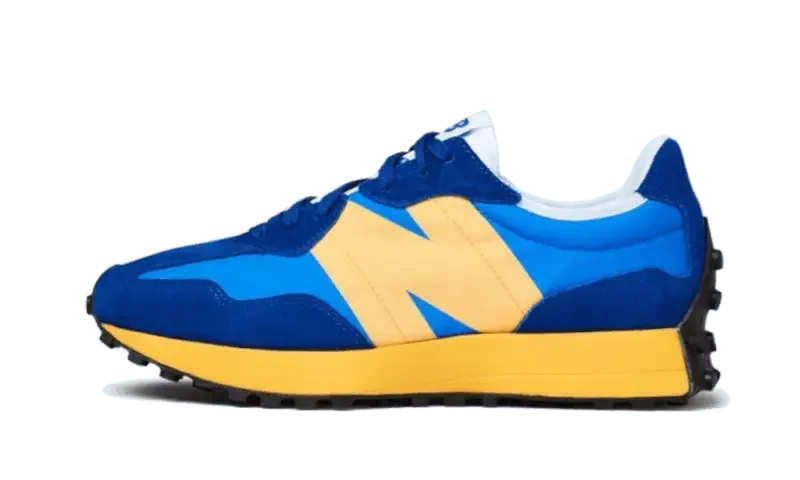 New Balance 327 Blue Yellow - MS327CLB