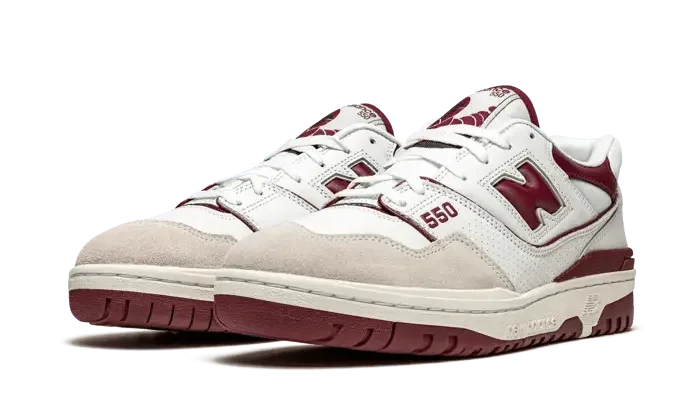 New Balance 550 Sea Salt Burgundy - BB550LI1