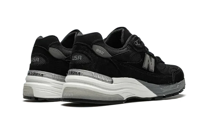New Balance 992 Black Grey - M992BL