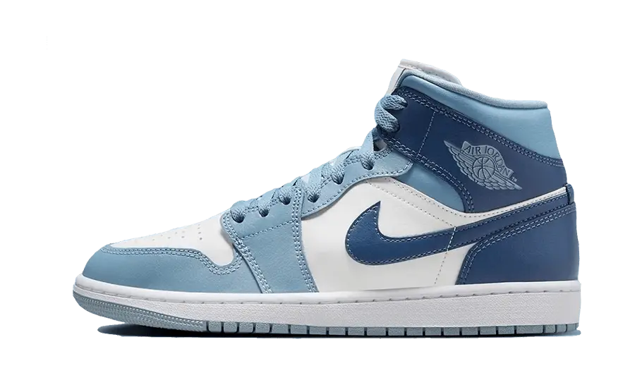 Air Jordan 1 Mid Blue Femme