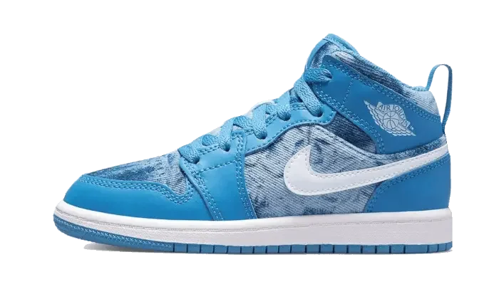 Air Jordan 1 Mid Washed Denim