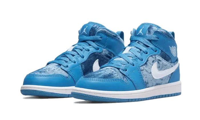 Air Jordan 1 Mid Washed Denim