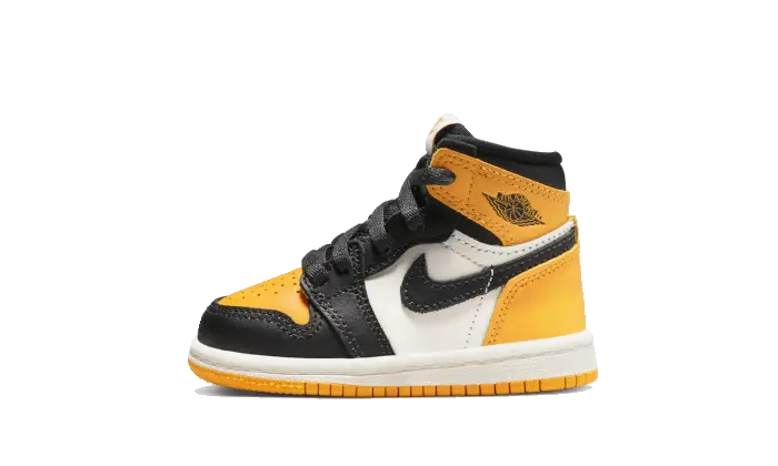 Air Jordan 1 Retro High OG Yellow Toe Bebe TD
