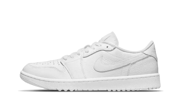 Air Jordan 1 Retro Low Golf Tripla Bianca MTHOR SHOP