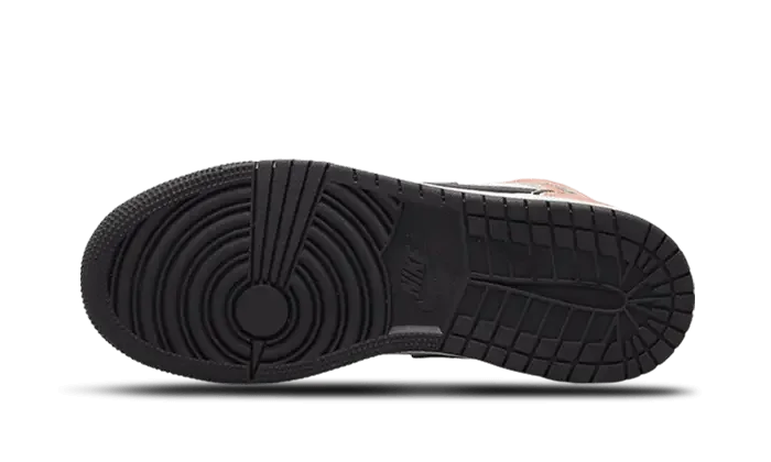 Air Jordan 1 Mid SE Orange Suede