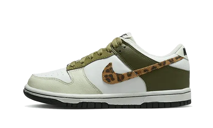 Dunk Low Olive Leopard GS