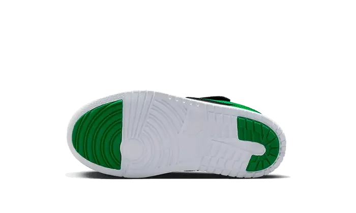 Jordan 1 Low ALT Black Lucky Green White (PS) sole