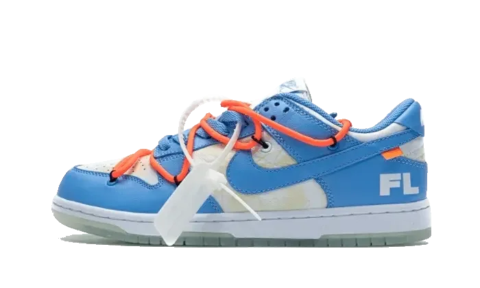 Nike Dunk Low Off-White Futura UNC