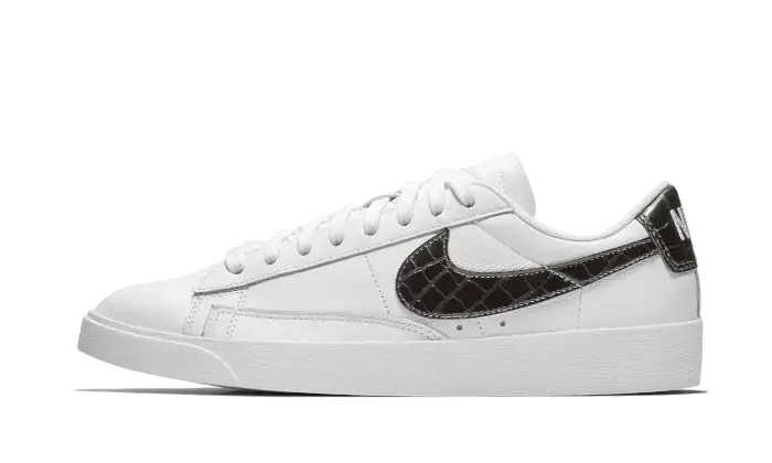 Nike Blazer Low White Black Croc - BQ0033-100
