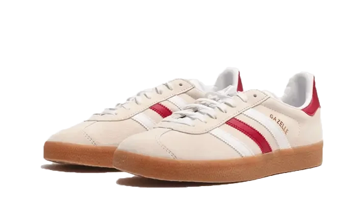 Adidas Gazelle Aluminum Collegiate Burgundy