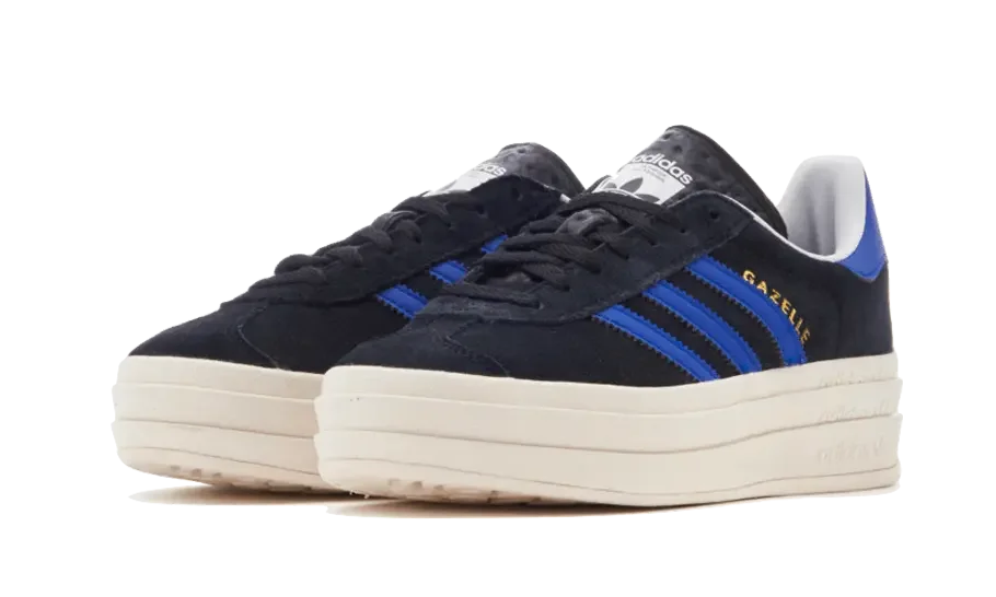Adidas Gazelle Bold Core Black Lucid Blue
