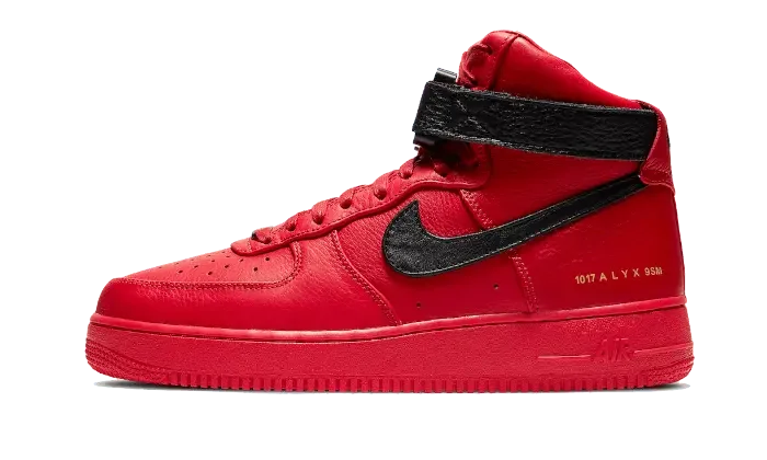 Nike Air Force 1 High Alyx University Red Black - CQ4018-601