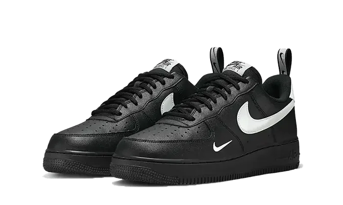 Nike Air Force 1 Low Black Metallic Silver