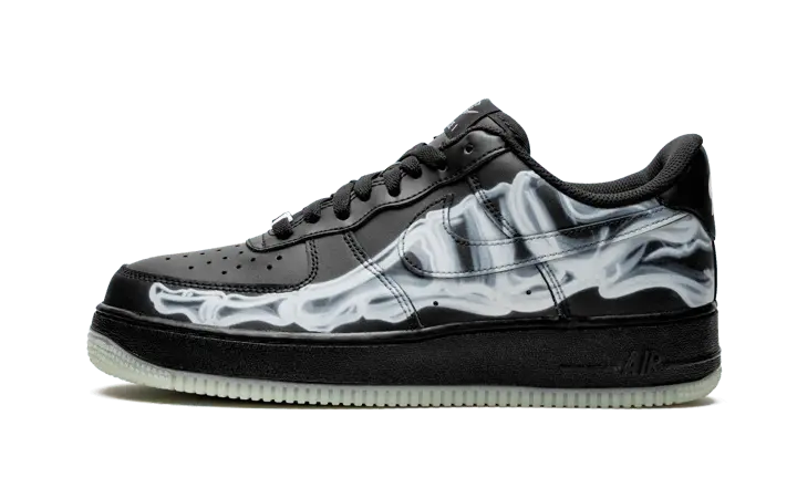 Air Force 1 Low Black Skeleton Halloween 2019