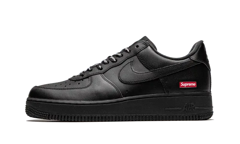 Nike Air Force 1 Low Black Supreme - CU9225-001