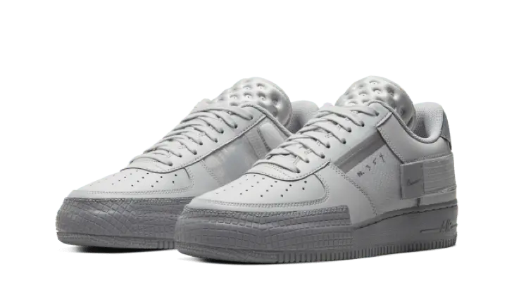 Nike Air Force 1 Low Drop Type Grey Fog - CT2584-001