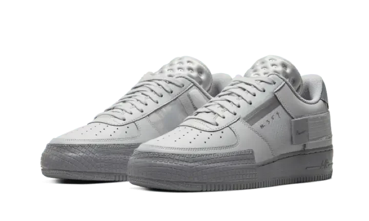 Nike Air Force 1 Low Drop Type Grey Fog - CT2584-001