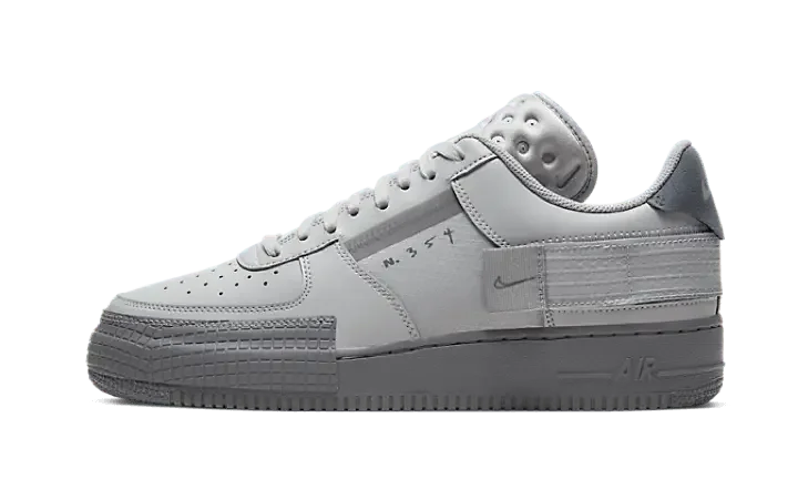 Nike Air Force 1 Low Drop Type Grey Fog - CT2584-001