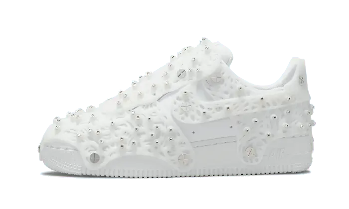 Air Force 1 Low Swarovski Triple White W