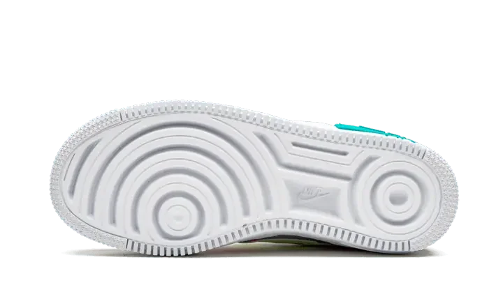 Nike Air Force 1 Shadow Barely Volt Oracle Aqua - CK3172-001