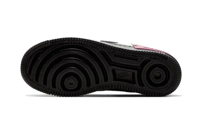 Nike Air Force 1 Shadow Removable Patches Black Pink - CU4743-001