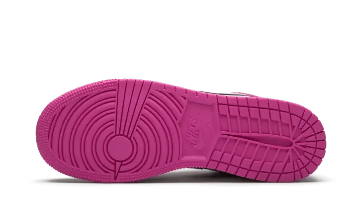 Air Jordan 1 Low Black Active Fuchsia - CK3022-005