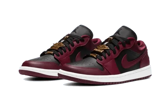 Air Jordan 1 Low Dark Beetroot Black