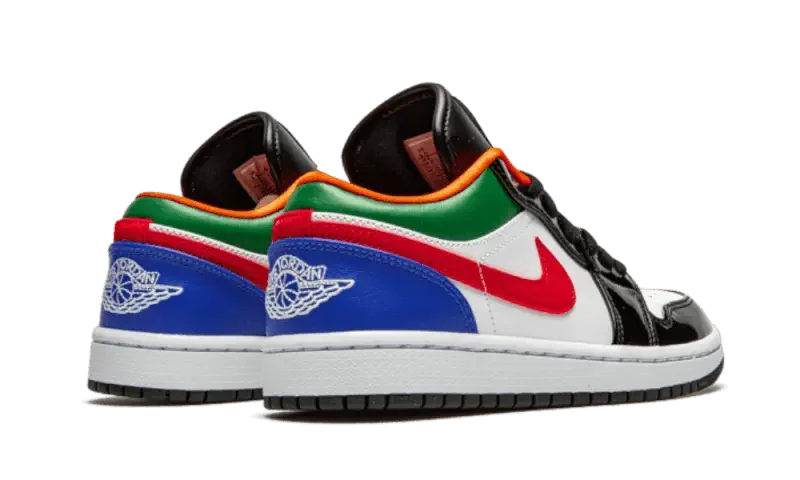 Air Jordan 1 Low Multi-Color Black Toe - CZ4776-101