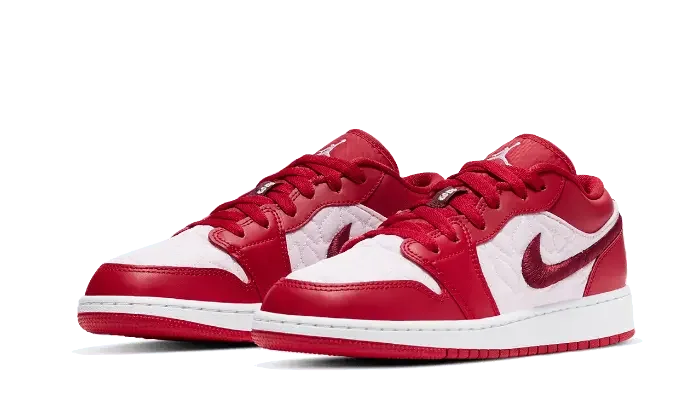 Air Jordan 1 Low SE Red Quilt - DB3621-600