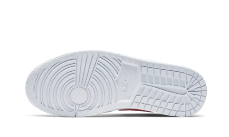 Air Jordan 1 Low White University Red - AO9944-161
