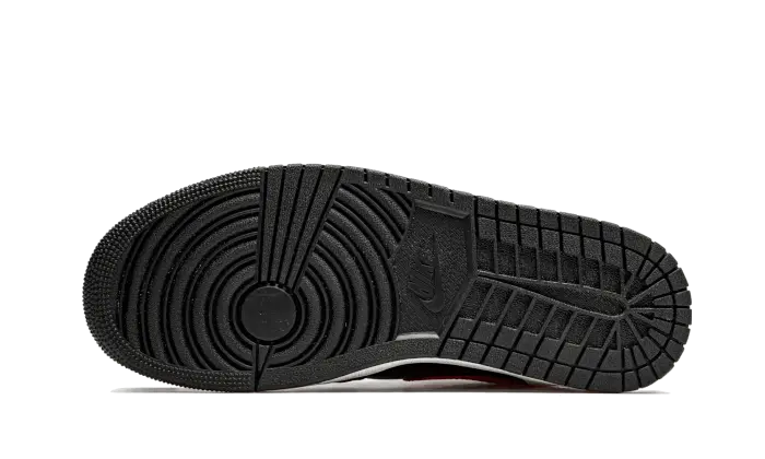 Air Jordan 1 Mid Black Chile Red White