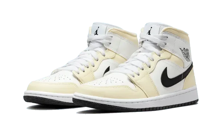 Air Jordan 1 Mid Coconut Milk - MTHOR SHOP