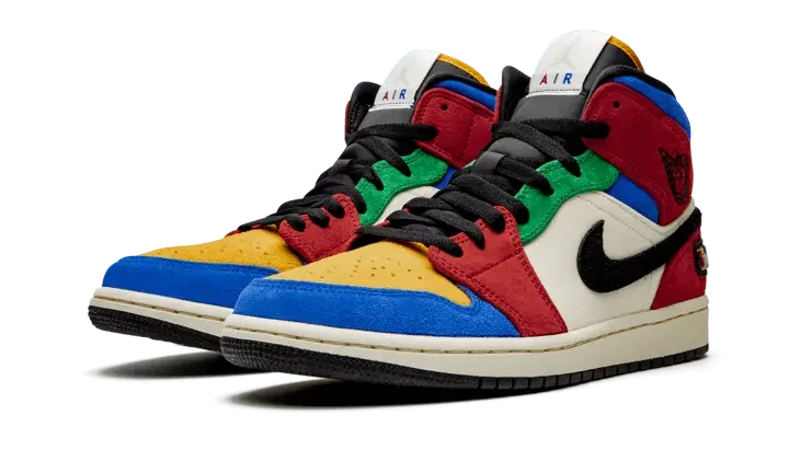 Air Jordan 1 Mid Fearless Blue the Great - MTHOR SHOP