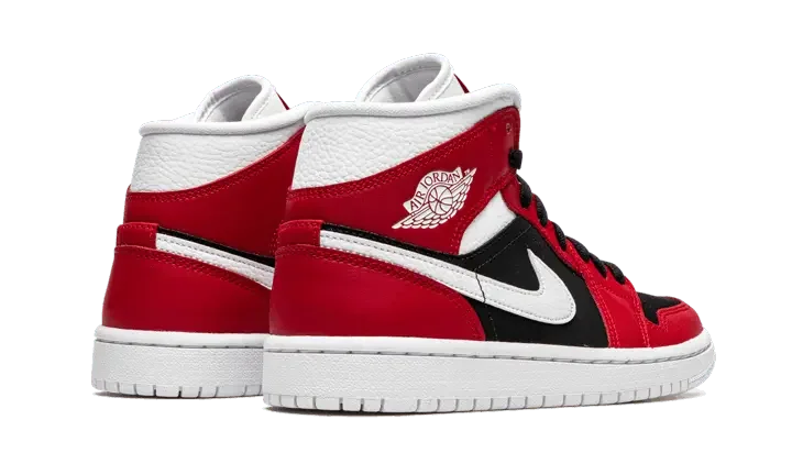 Air Jordan 1 Mid Gym Red Black - BQ6472-601