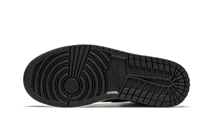 Air Jordan 1 Mid Black Royal Tumbled Leather