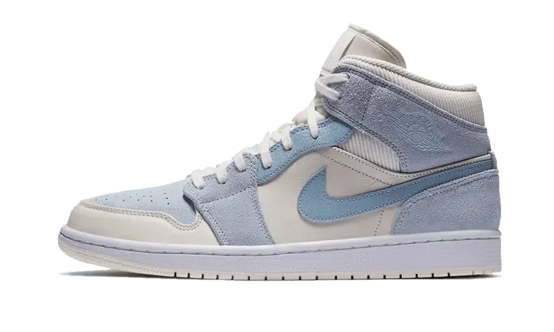Air Jordan 1 Mid Mixed Textures Blue - DA4666-100
