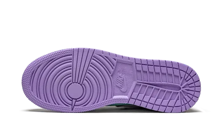 Air Jordan 1 Mid Purple Aqua - 554725-500