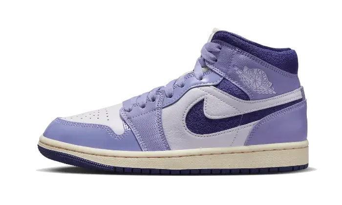 Air Jordan 1 Mid Purple Chenille